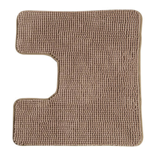 

ТОФТБУ Коврик в туалет, бежевый, 60х55 см, 70252481, IKEA, ИКЕА, TOFTBO