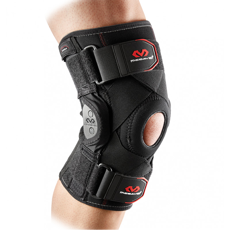 

Спортивный ортез на коленный сустав с боковыми шарнирами McDavid Knee Brace