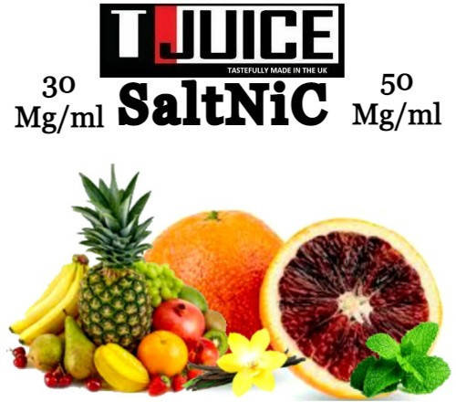 

Набор DIY Salt E-Liquid Kit T-Juice Blood Ice Orange 50 мл. 30 мг/мл