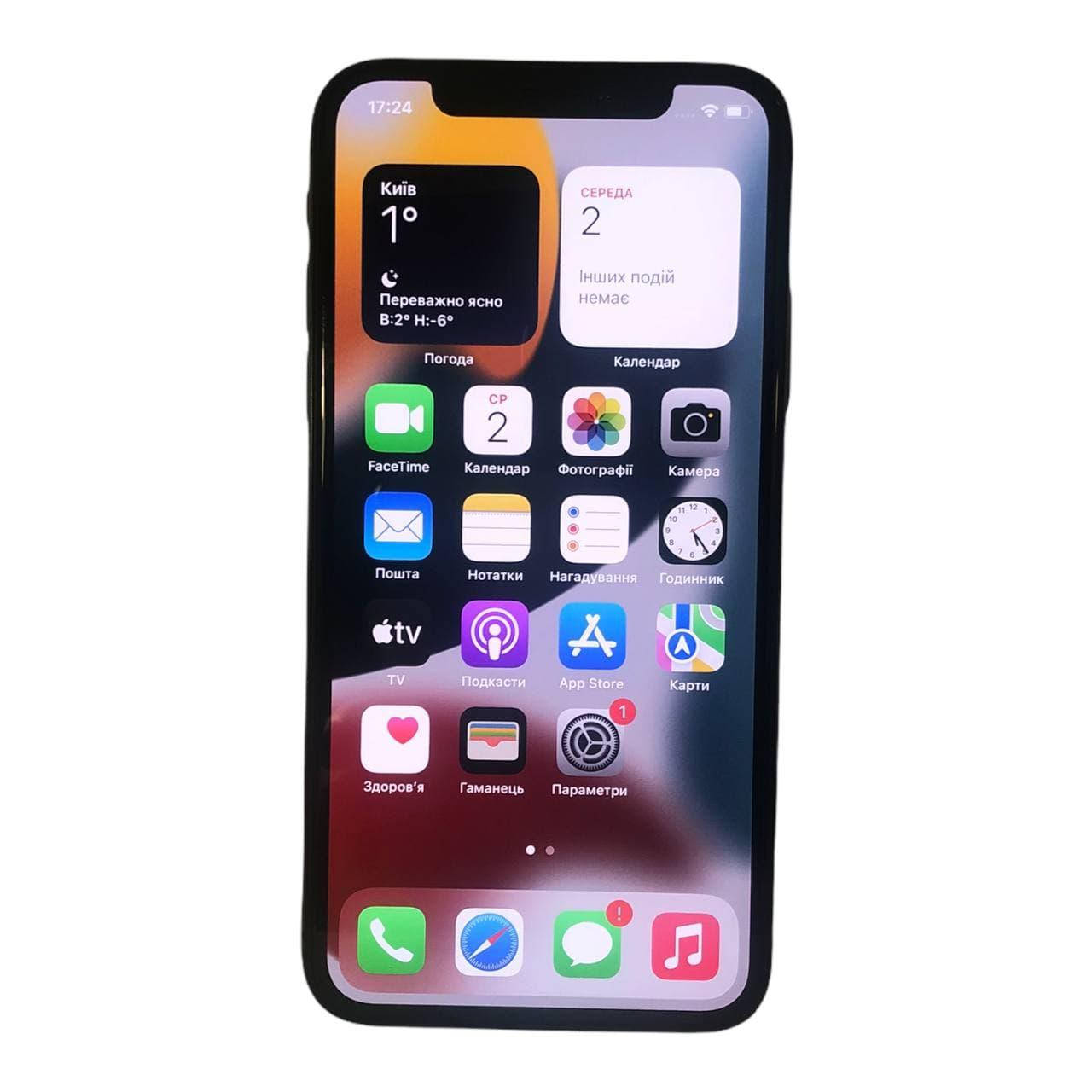 

Б/В Apple iPhone X 64GB Space Gray 35486509412179, Темно-серый