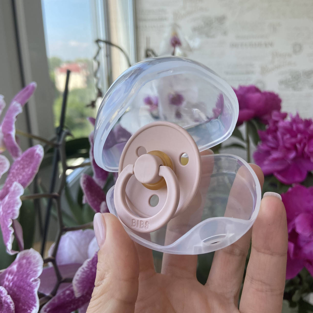 

Соска BIBS 0-6 мес, Blush