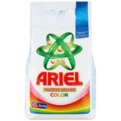 

Стиральный порошок ARIEL автомат 3кг горная свежесть Lenor
