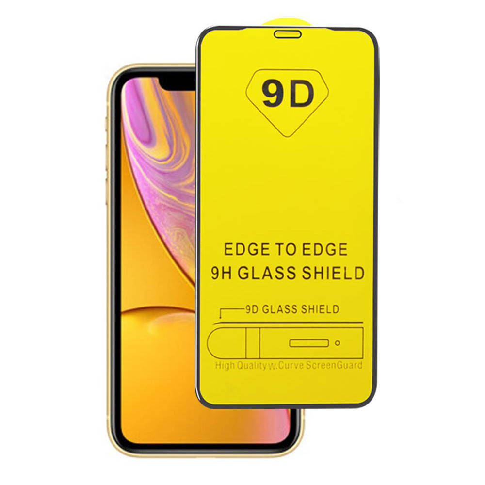 

Защитное стекло Full Cover 9D на iPhone XR / 11 Black, Черный