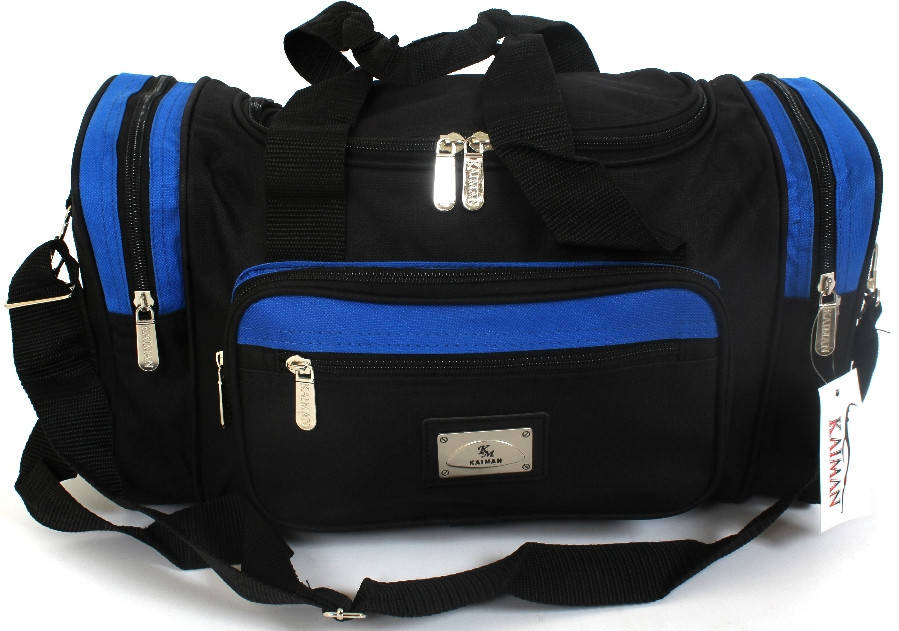 

Дорожна сумка KAIMAN KM 4001 (40см) Чорно-синій