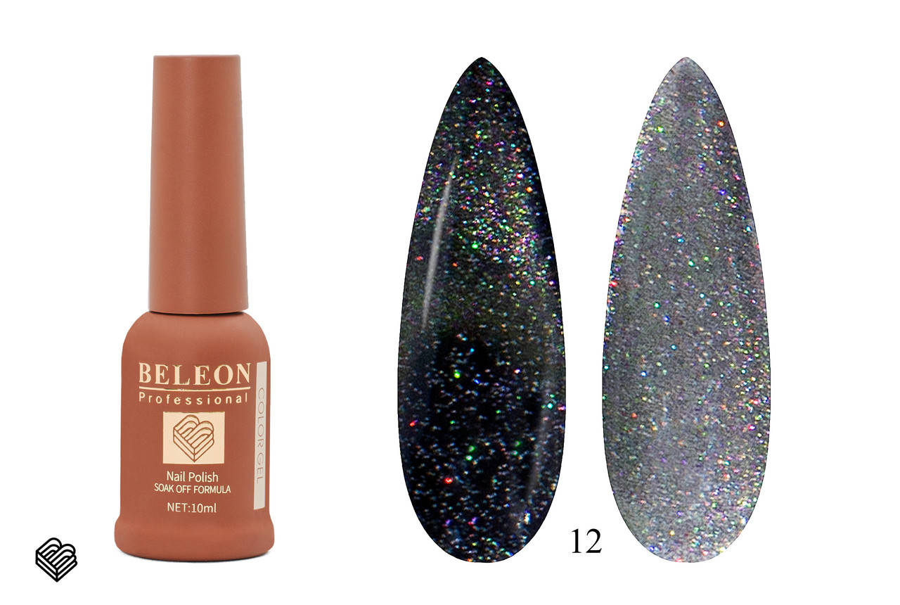

Гель-лак BELEON 12D Peacock Cat Eye 10мл №12