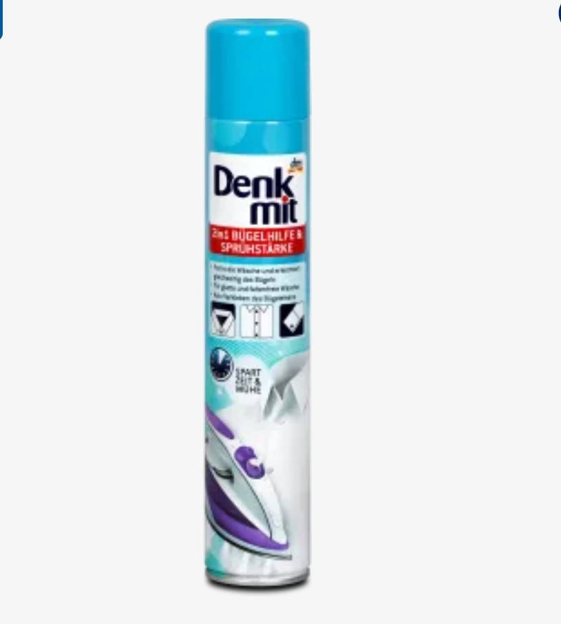 

Denkmit 2in1 Bügelhilfe & Sprühstärke Спрей для глажки с крахмалом 2 в 1 500ml