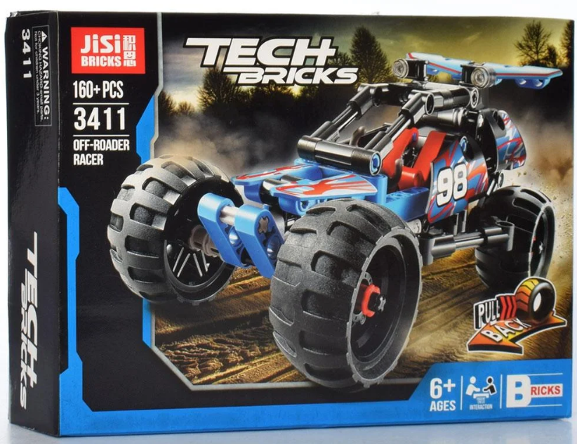

Конструктор TechBricks Авто 160 деталей