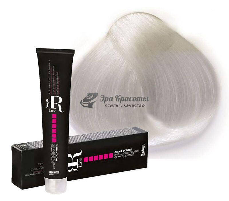 

Тонирующая крем-краска для волос Серебристый тонер Silver Hair Colouring Cream RR Line, 100 мл