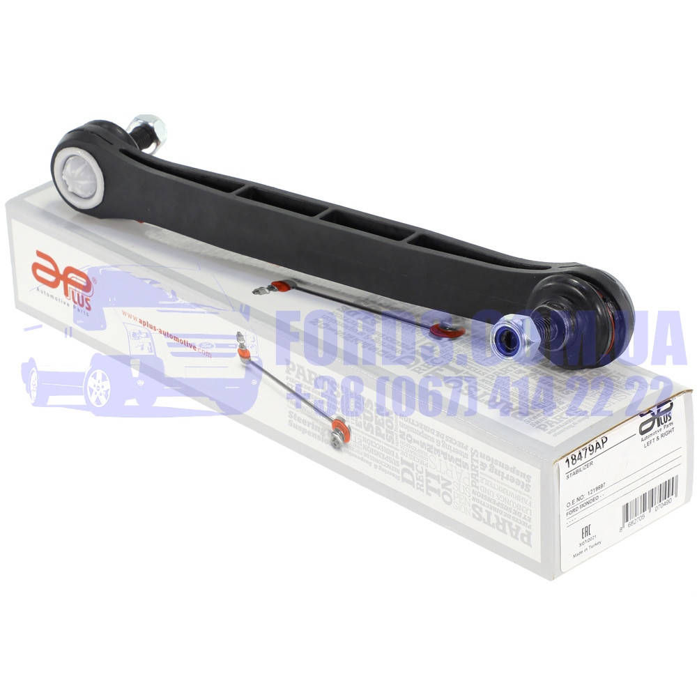 

Стойка стабилизатора переднего FORD MONDEO 2002-2007 (Пластик 250MM) (1219697/1127646/18479AP) APPLUS
