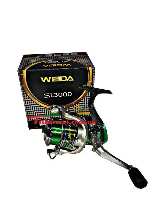 

Катушка безынерционная WEIDA SL 3000, Зелёный