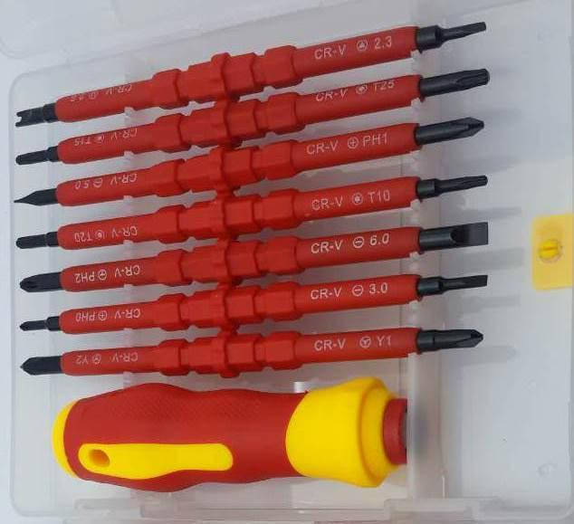 

Набор отверток 7шт. LEMANSO LTL10038 в пластиковом кейсе