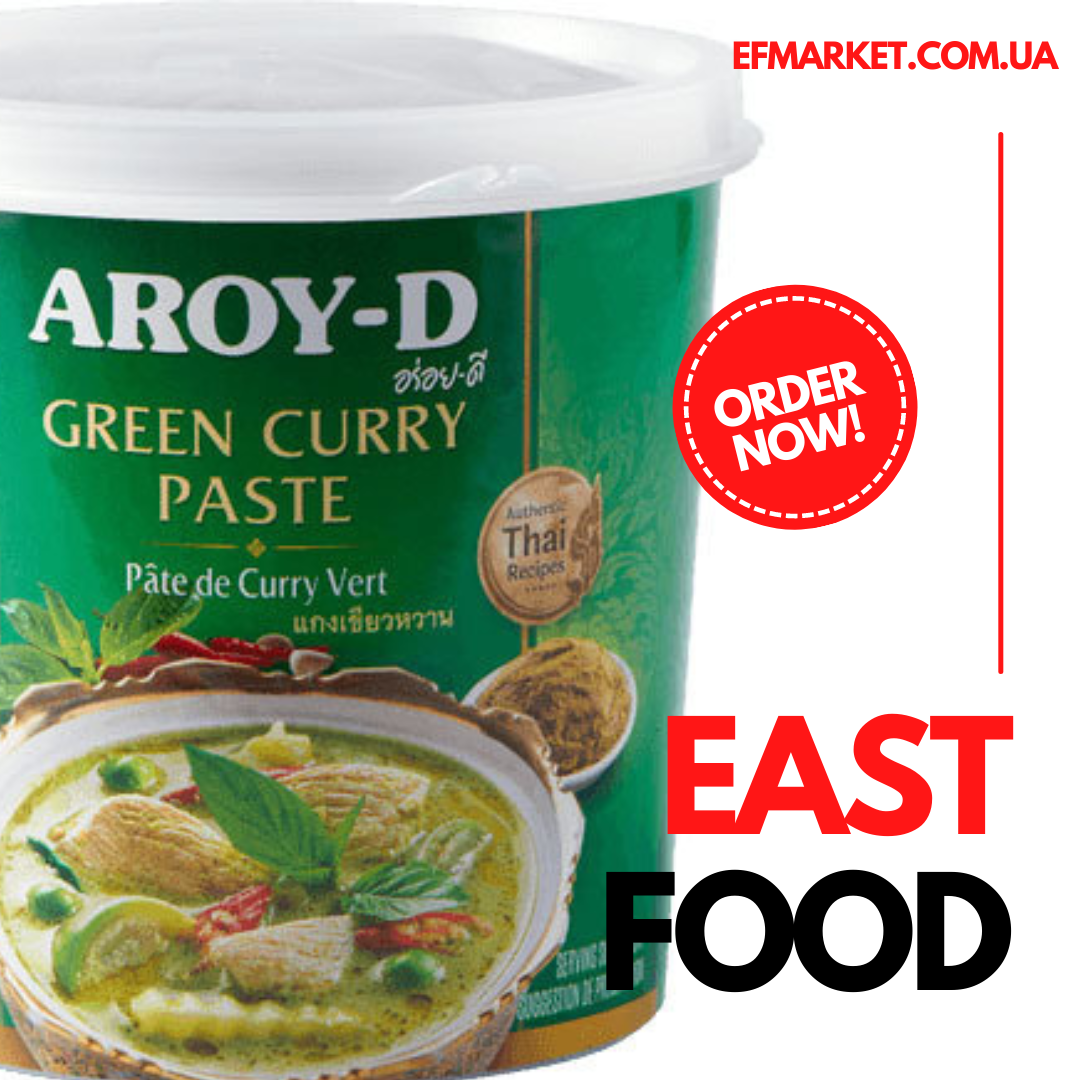 

Паста Карри Зеленая Aroy-D 400 г