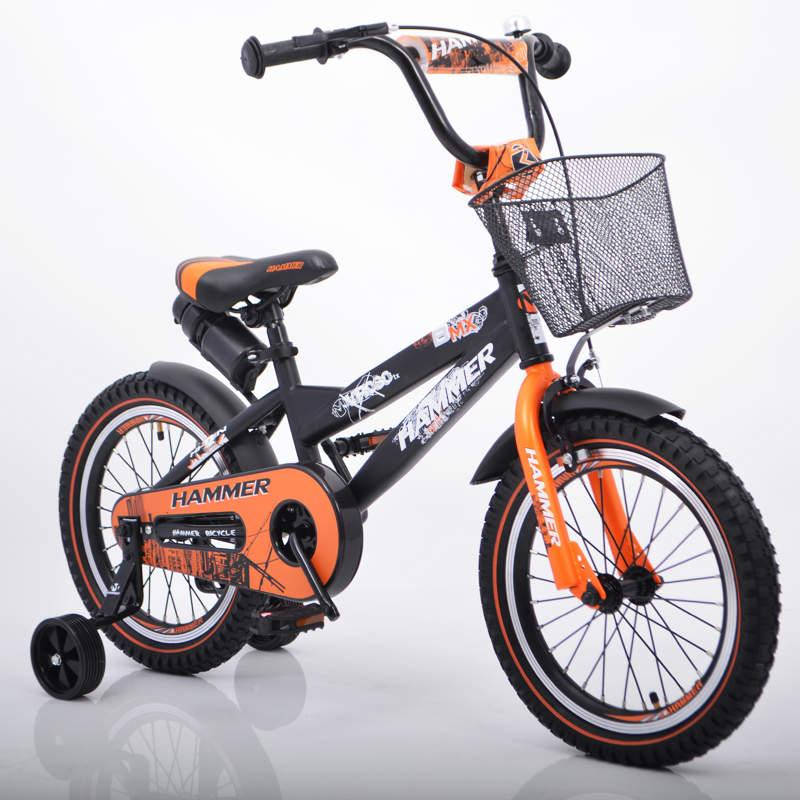 

Детский велосипед HAMMER S600 16" от 4-7 лет, Оранжевый