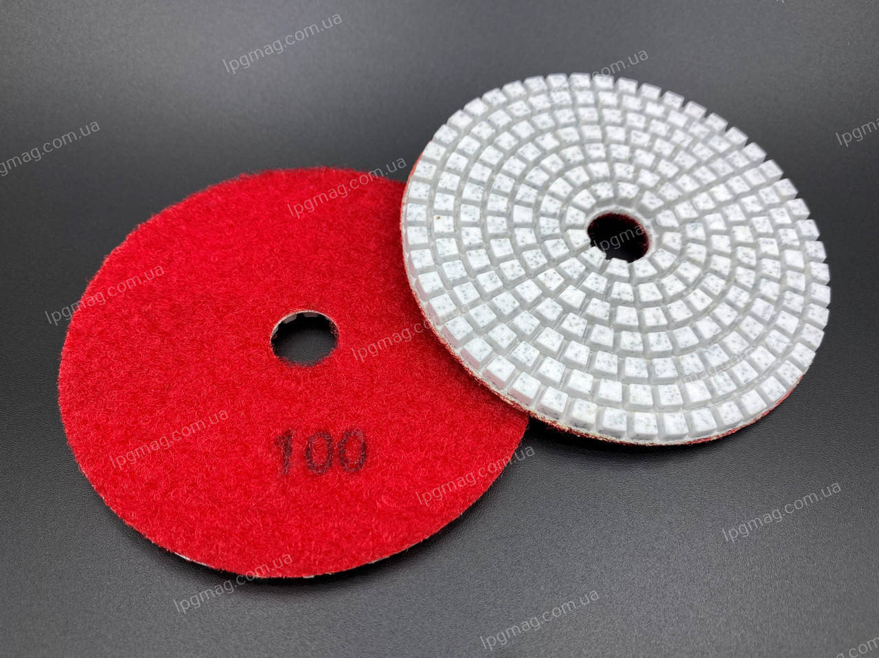 

Гибкий алмазный полировочный диск (Черепашка) d100mm Р100