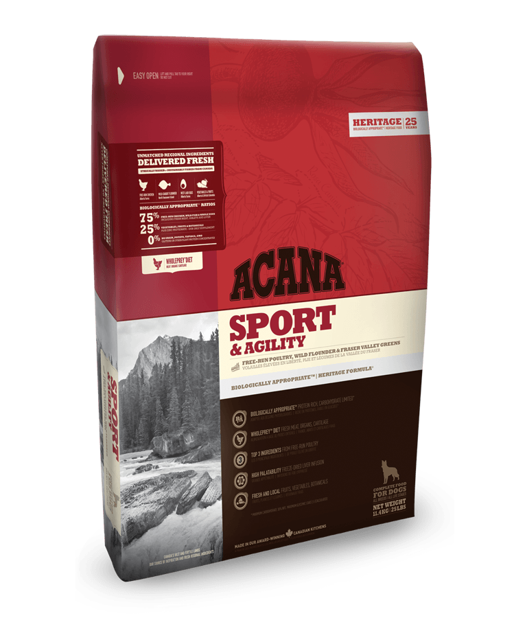 

Acana Sport & Agility 17кг - корм для активных собак всех пород и возрастов