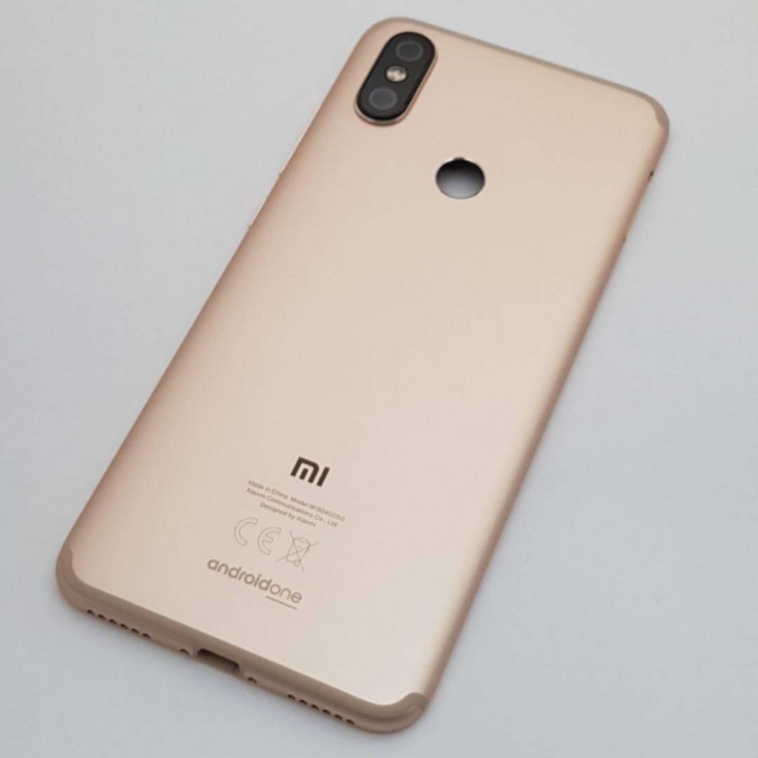 

Задняя крышка Xiaomi Mi A2 золото Сервисный оригинал с разборки, Золотистый