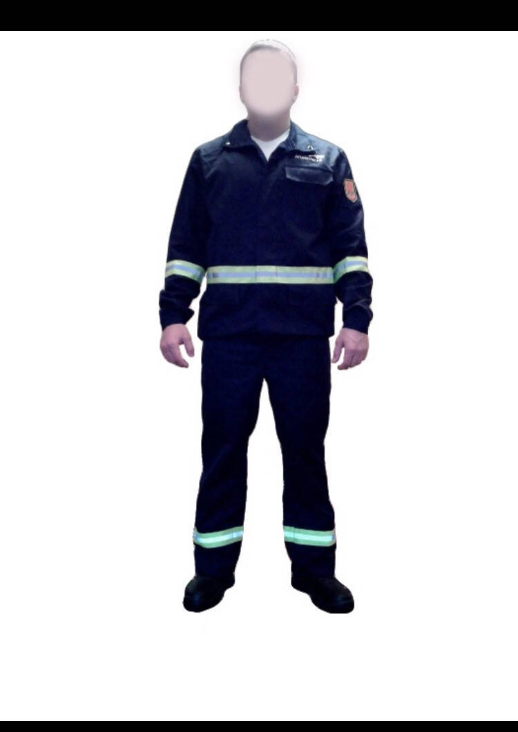 

Костюм рабочий со светоотражающими полосами Х/Б 48-50, Синий