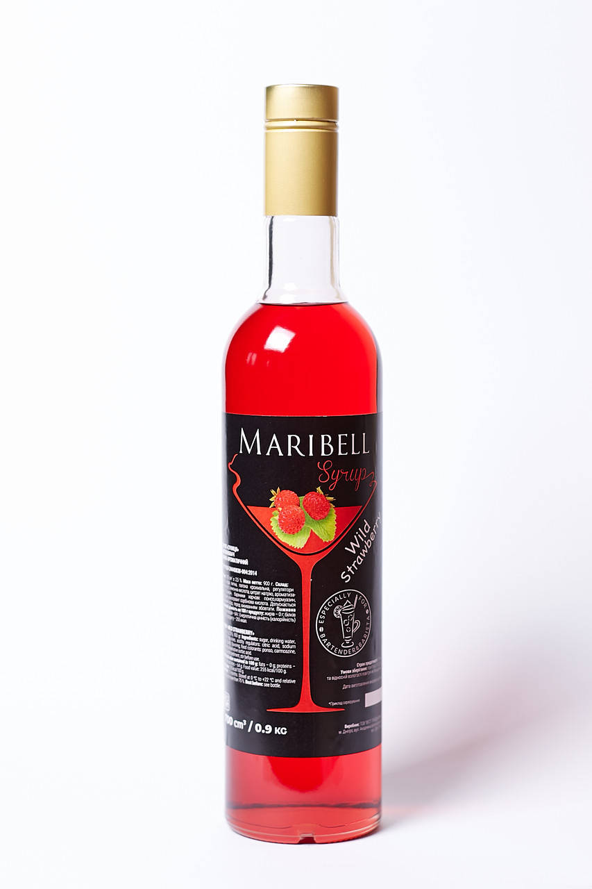 

Сиропы ТМ Maribell Земляника
