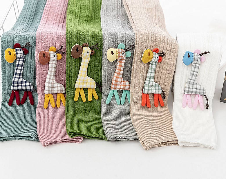 

Лосины детские «Жирафик» с аппликацией для девочек. Весна – Осень