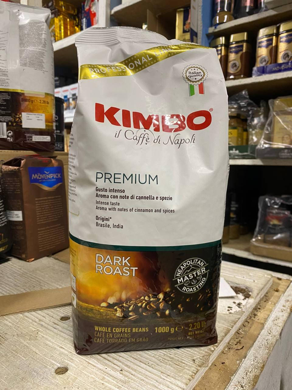 

Кава в зернах Kimbo Premium, 1 кг