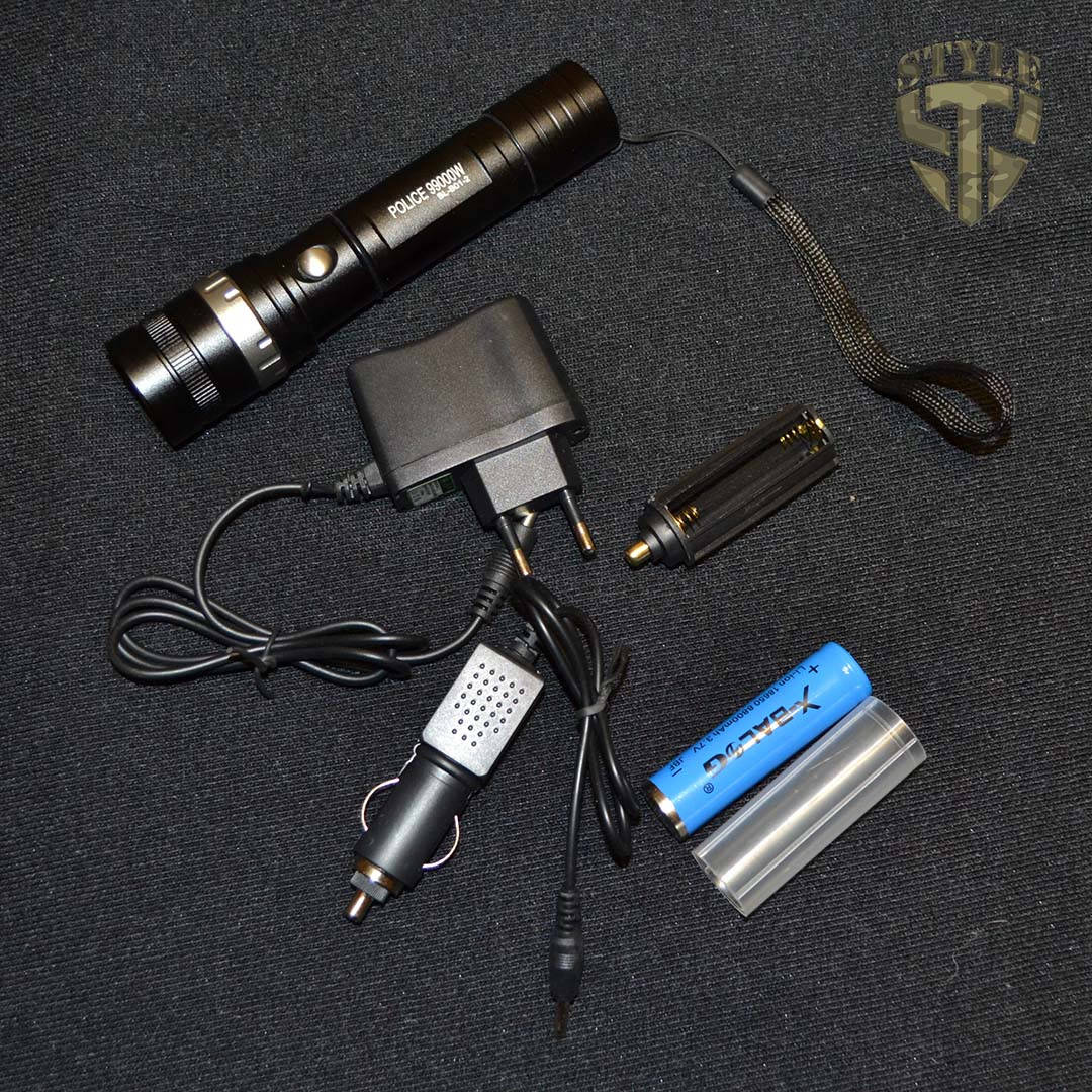 

Ліхтарик POLICE BL-B01-2 ТМ BAILONG, Черный