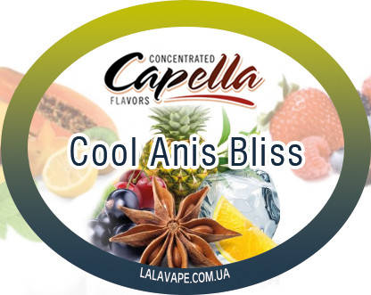 

Ароматизатор Capella Cool Anis (Cool Anis Микс) 10мл