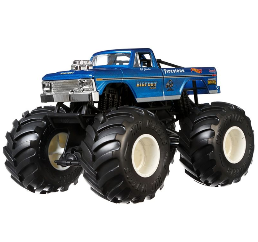 

Джип Хот Вилс Монстр Трак Бигфут 20 см Hot Wheels Monster Truck Bigfoot Mattel GBV32