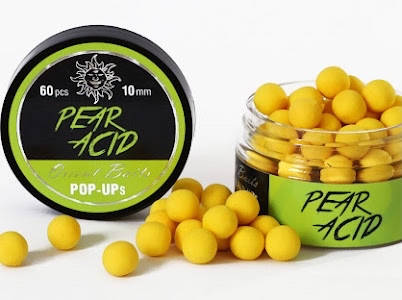 

Бойлы Orient Baits pop ups Pear Acid 8 mm. Premium