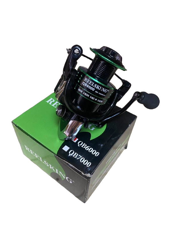 

Рыболовная безынерционная Катушка Reelsking QR6000, Черный