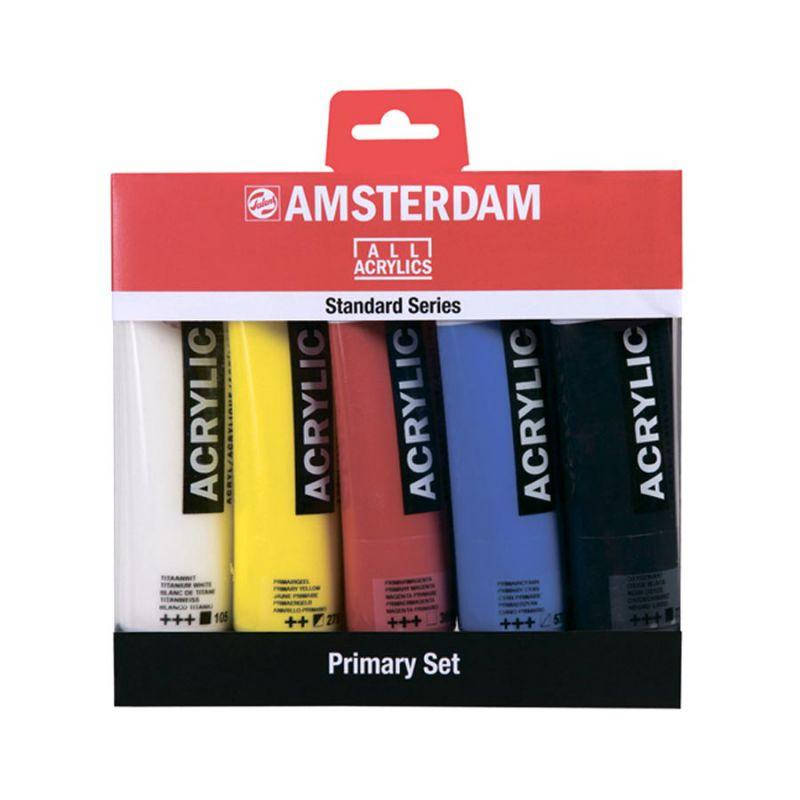 

Набор акриловых красок AMSTERDAM STANDARD, PRIMARY SET, 5*120 мл, Royal Talens