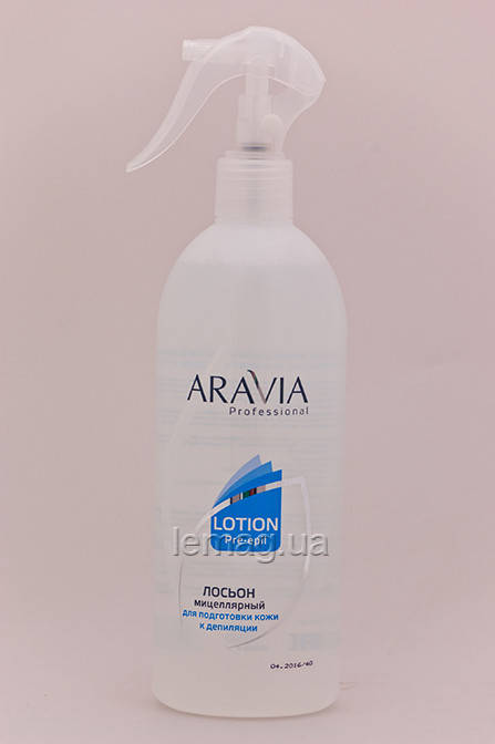 

ARAVIA Professional Мицеллярный лосьон для подготовки кожи к депиляции, 500 мл