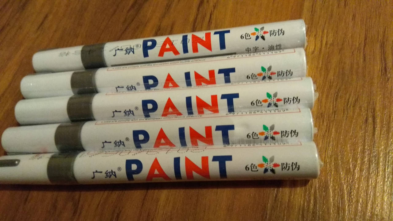 

Маркер для шин Paint серебро