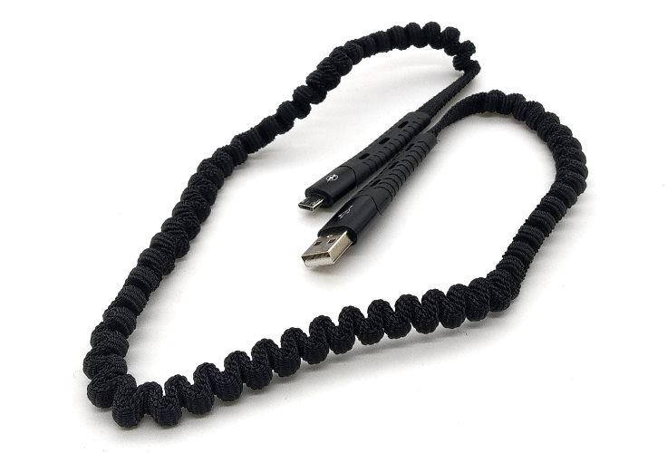 

Еластичний Кабель Спіраль Пружинка 2,4A micro USB Зарядка Moxom MX-CB22