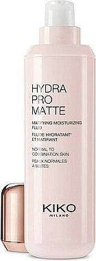 

Матирующая жидкость с гиалуроновой кислотой Kiko Италия Hydra Pro Matte