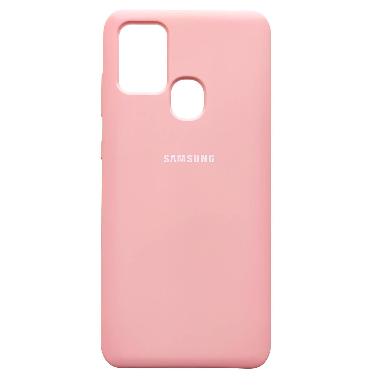 

Чехол Silicone Case для Samsung Galaxy A21S Light Pink, Розовый