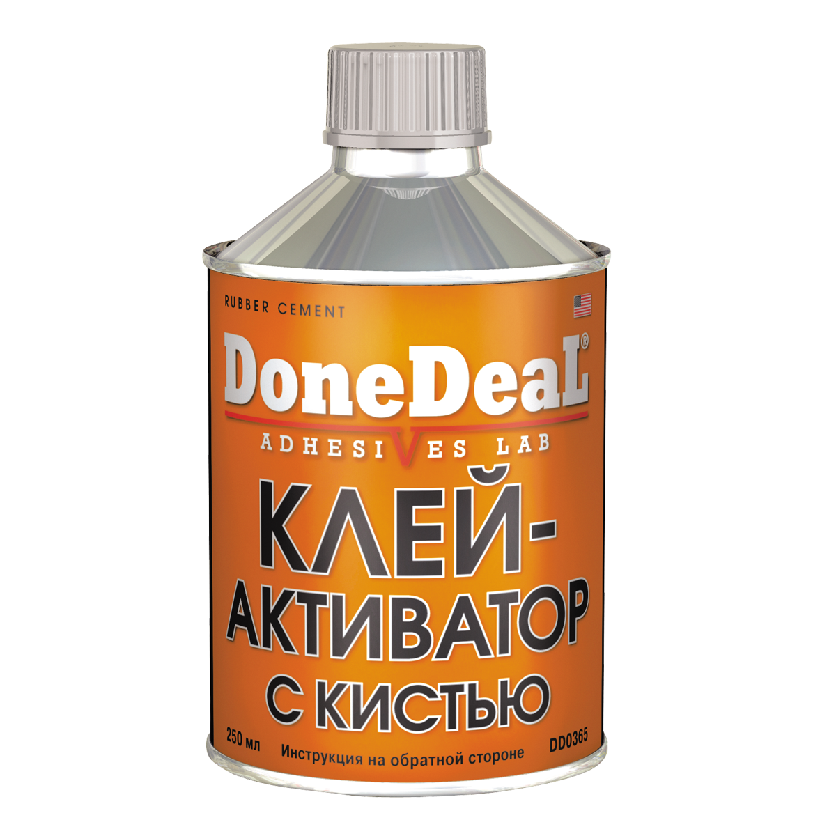 

Клей-активатор с кистью для ремонта шин Done Deal 250 мл (DD0365)