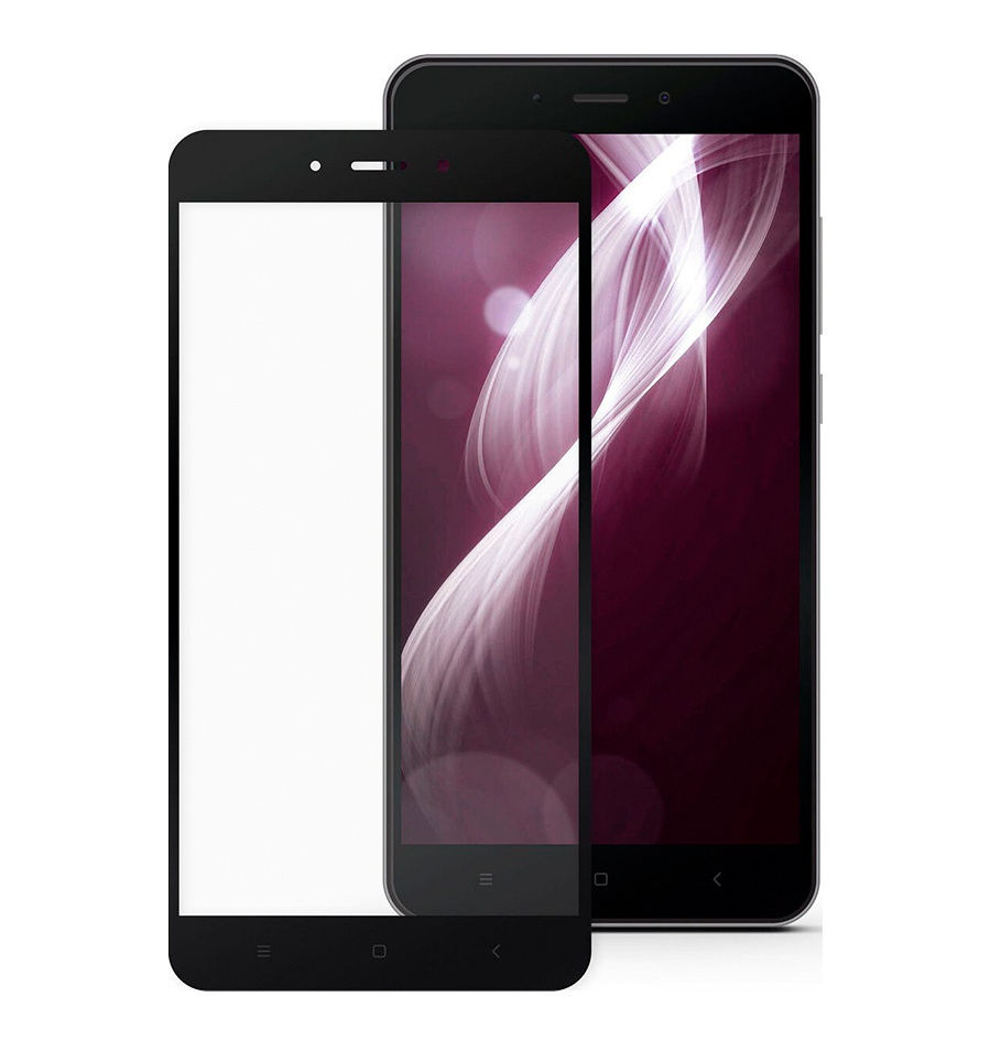 

Защитное стекло для телефон Redmi Note 4X / стекло защитное на редми нот 4x / 3D стекло для redmi note 4x, Черный