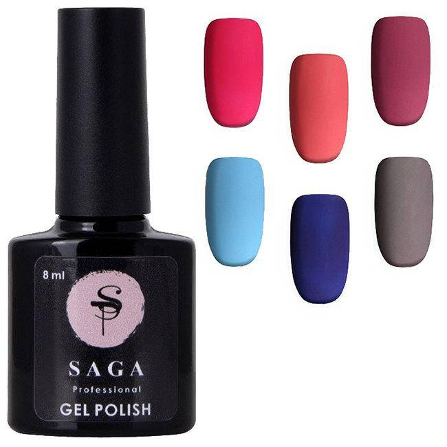 

Матовый топ Saga Top Velvet 8мл (без липкого слоя)
