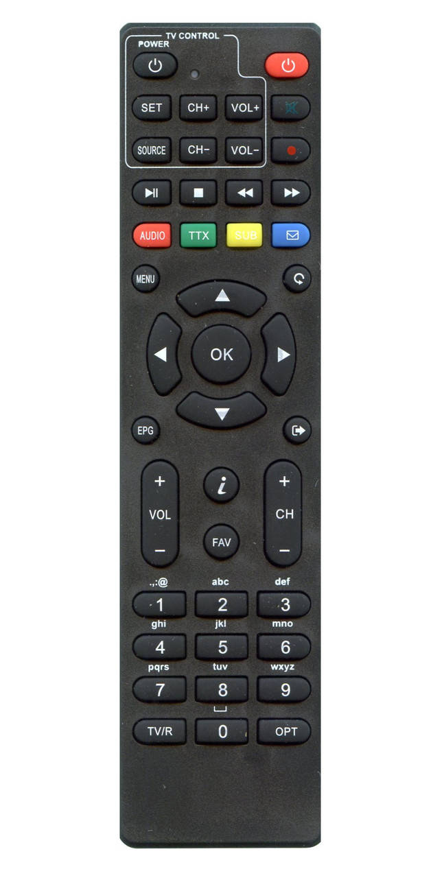 

Пульт для Strong SRT 7600 7601 7602 (Viasat, XtraTV, УТБ), Черный