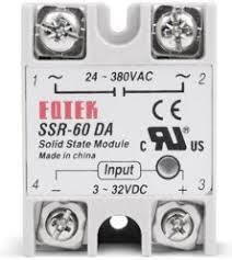 

Твердотельное реле Fotek SSR-60DA 60А 24-380В AC