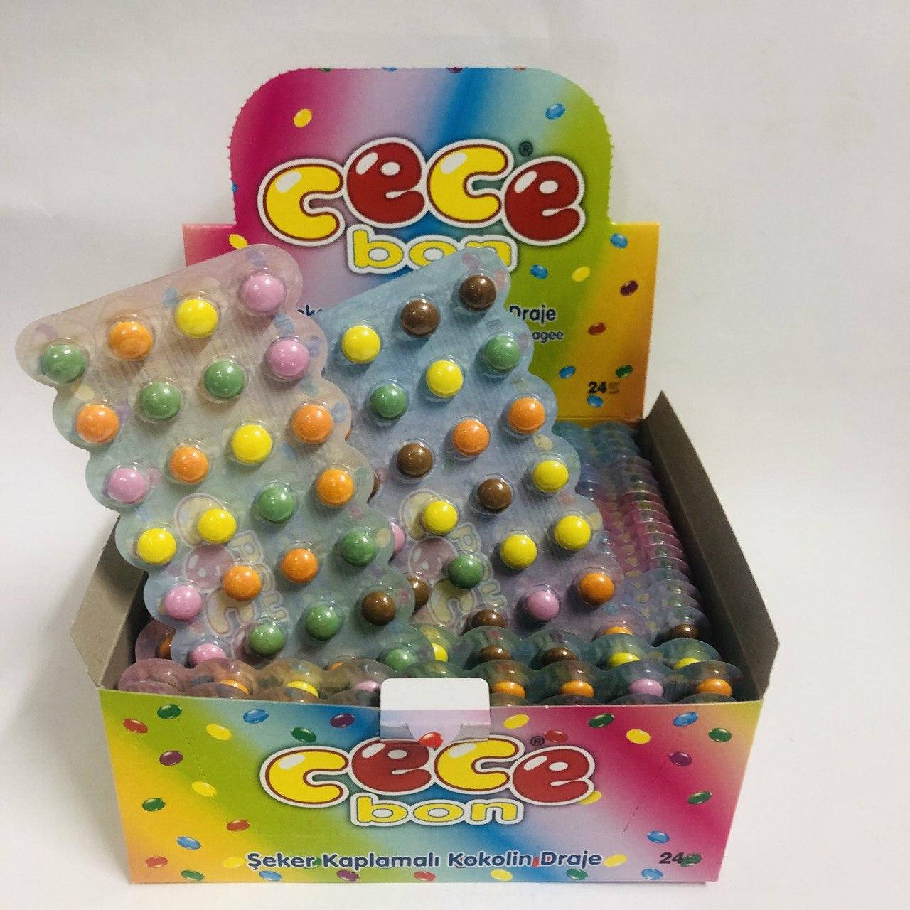 

Шоколадные драже в блистере CECE BON 24 шт