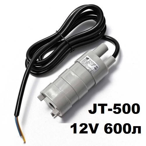 

Насос погружной для воды 6-12V 600 л/час помпа JT-500 (YX-840)