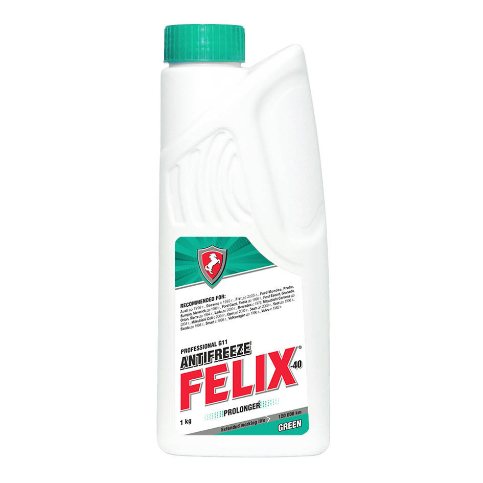 

Антифриз Felix PROLONGER -40 G11 зеленый 1л