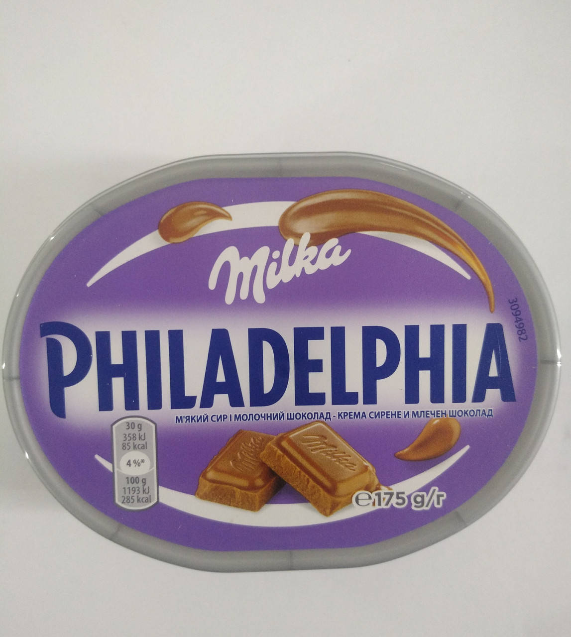 

Крем-сыр Филадельфия Milka 175г