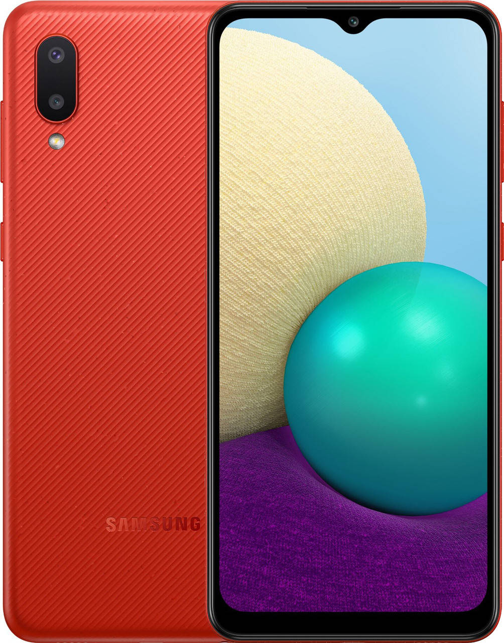 

Смартфон Samsung Galaxy A02 2/32GB Red (SM-A022GZRB) Гарантия 12 месяцев, Красный