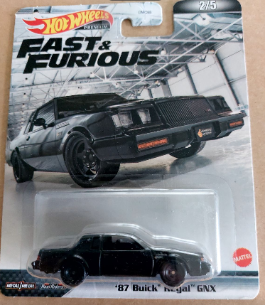 

Модель Hot Wheels '87 Buick Regal GNX