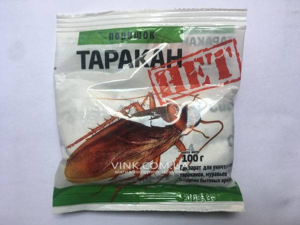 

Таракан НЕТ от тараканов, клопов, мух 100 г