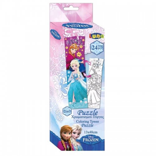

Пазли LUNA розфарбування 2в1 Frozen 24 дет. 13*48 см (1/10)
