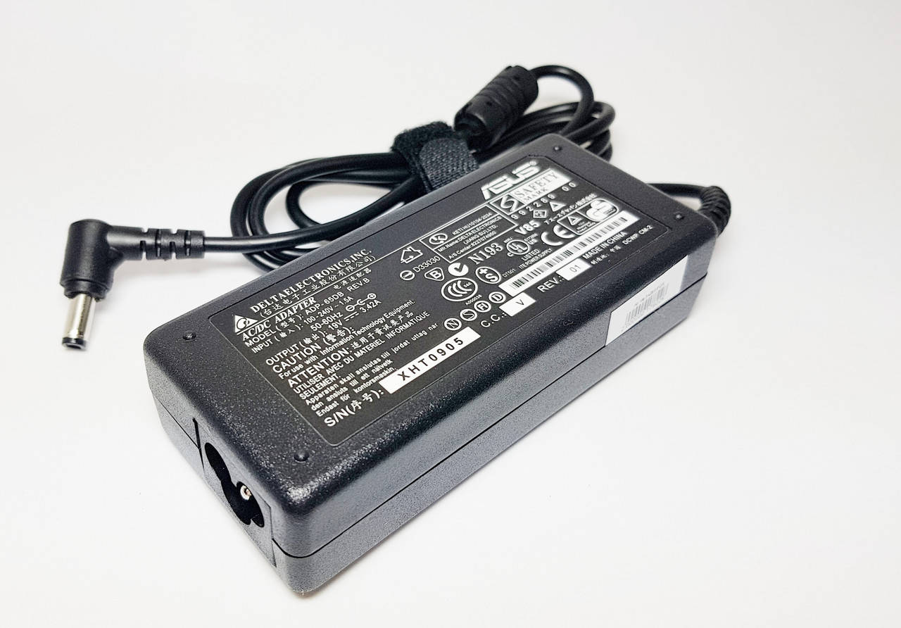 

Блок питания для ноутбука Asus 65W 19V 3.42A 5.5x2.5mm