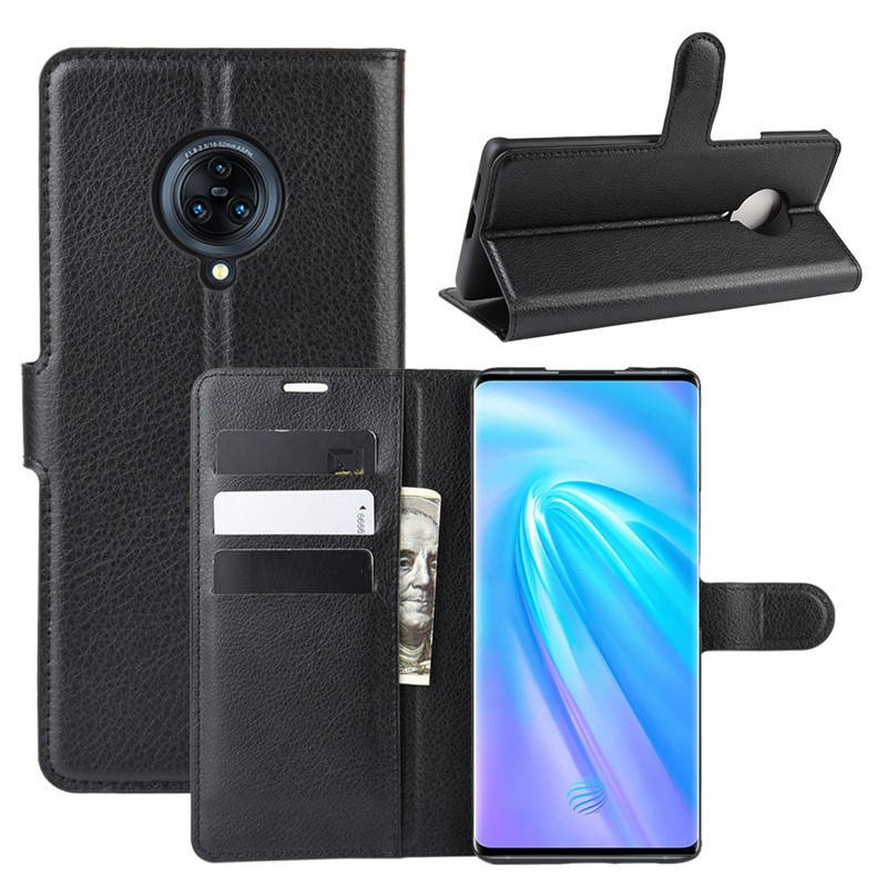 

Чехол-книжка Litchie Wallet для Vivo Nex 3 Black, Черный